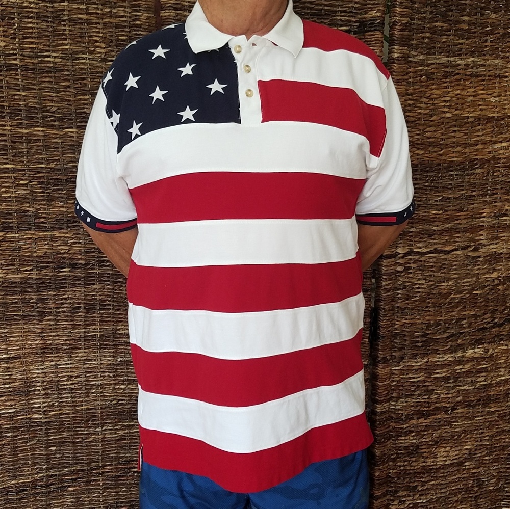 Throwback polo shirt